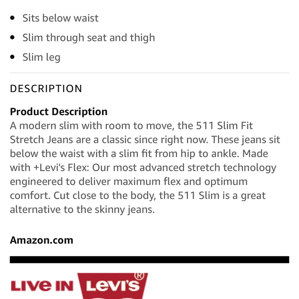 511 Levi’s - image 7